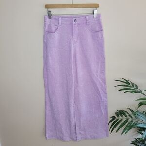 Everyday Chic Boutique | Lavender Wide Leg Cropped Jeans Size Medium